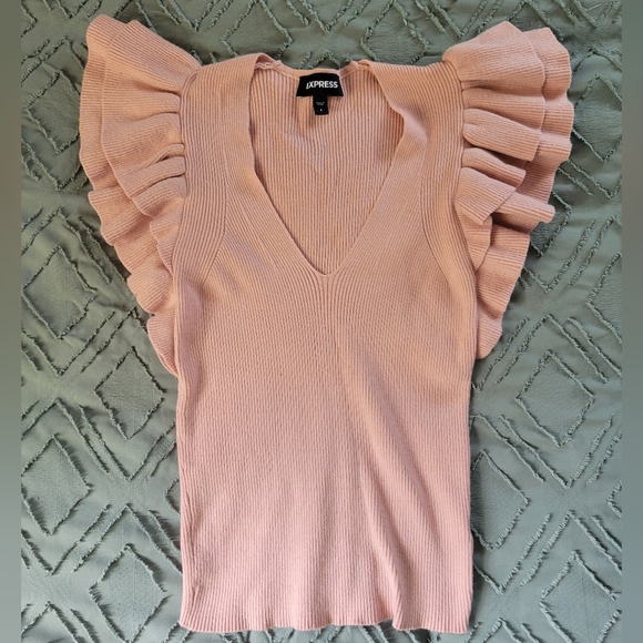 Express, ruffle top- small - Picture 1 of 3